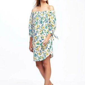 ✨Old Navy Off the Shoulder Shirt Dress
